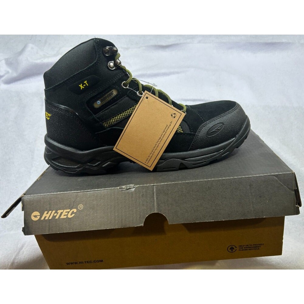 Hi-Tec X-T M Keaton Hiker Steel Toe Boots Mens 9.5 Waterproof Slip Resistant
